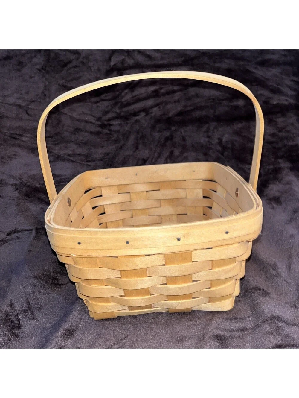 Longaberger Basket 9” x 5” with Handle